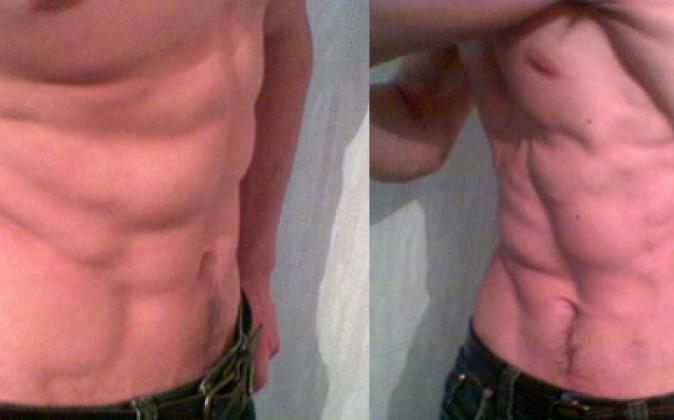 Defined abs - getting ready for summer