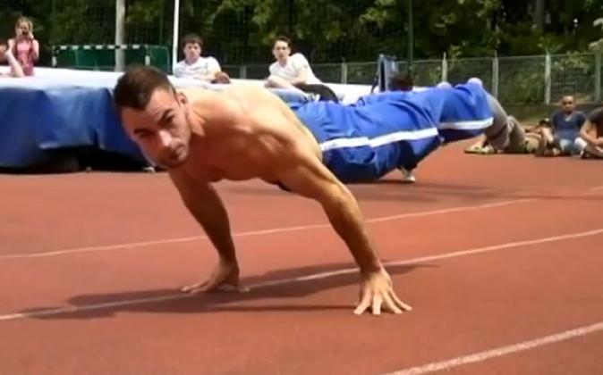 Workout 2013 - best moments: Front lever, human flag, one-arm weighted pull-up
