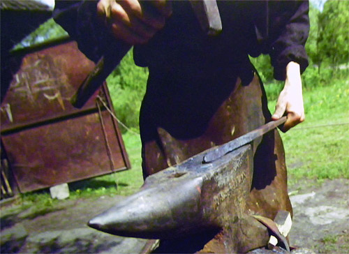 Traditional blacksmith Bogdan Popov: craft and nature
