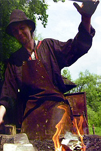 Traditional blacksmith Bogdan Popov: craft and nature