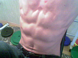 Tension in abs when lifting knees